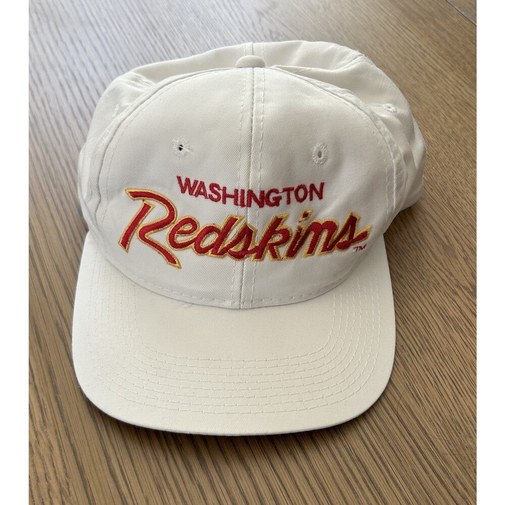 NFL Team Washington Redskins Sports Specialities Vintage SnapBack White Hat OSFA